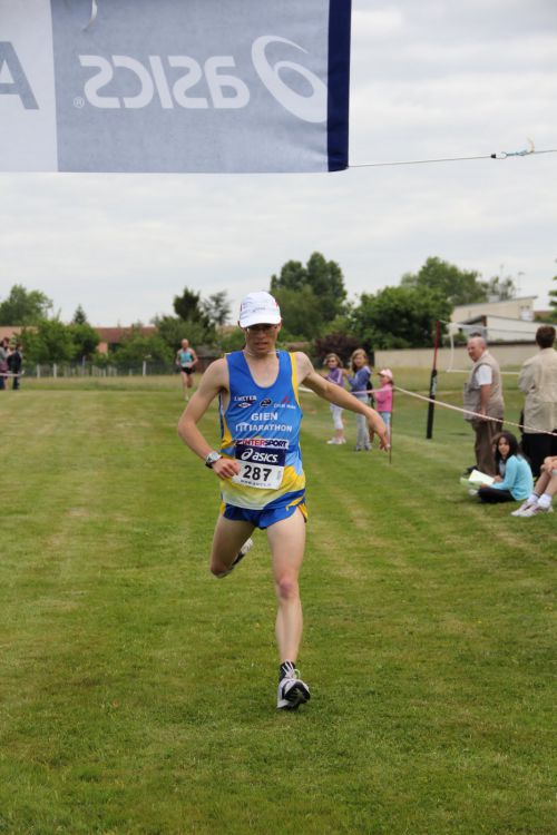 Moi au 10km de la boullaysienne en 36'49 