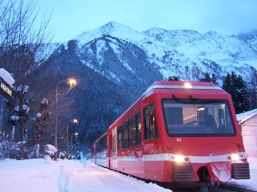 2009.12.22 Arrêt à Argentière