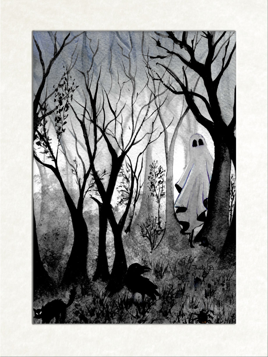 HALLOWEEN  foret mysterieuse