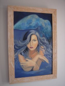 Sirène (acrylique sur toile)