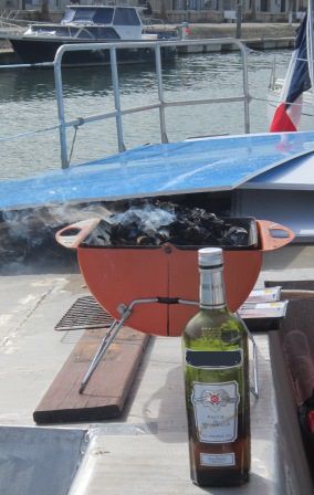 Premier BBQ sur SEABARROW