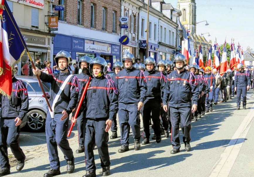 Le défilé des Sapeurs-Pompiers