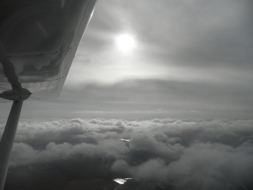 Vol au-dessus des nuages