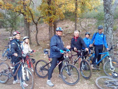 sortie vtt du 7/11/2010