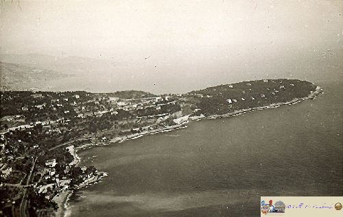 le cap martin vu depuis l'obervatoire du mont gros