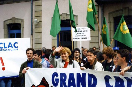 1997 manifestation Grand canal