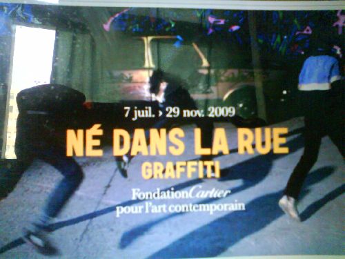 Expo de Graffes à la fondation Cartier..!!
