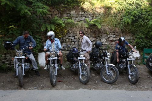 trip en moto en Inde