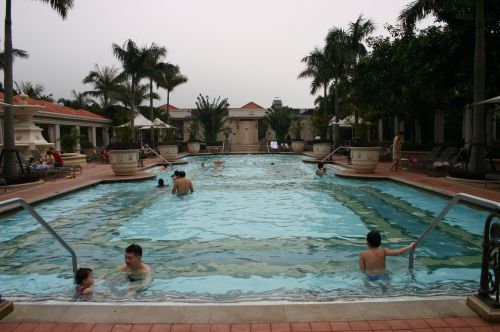 Une des piscines