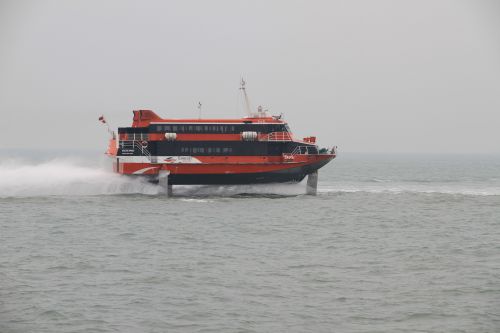 Les speeds boats qui vont à Macao
