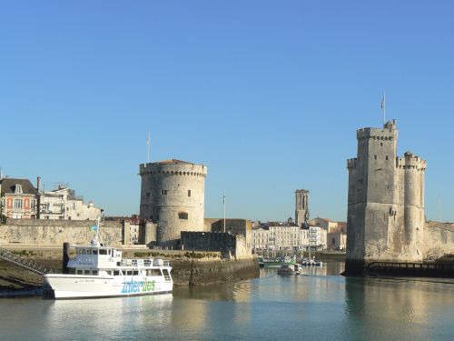 L'entrée du port de La Rochelle