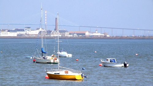 bateaux au mouillage Port Désiré