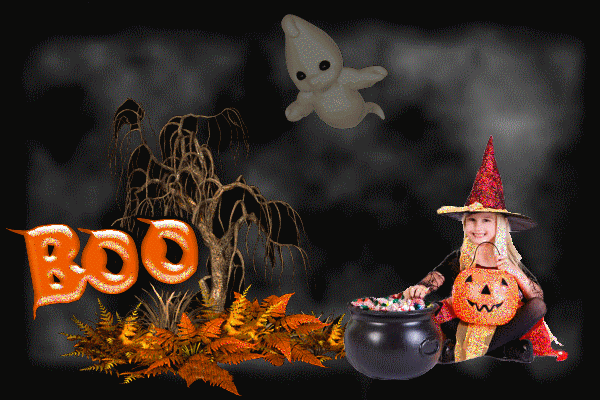 gif halloween boo ghost children