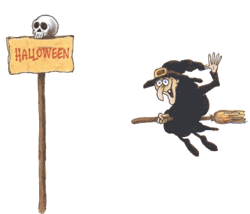 gif halloween sorcière humour