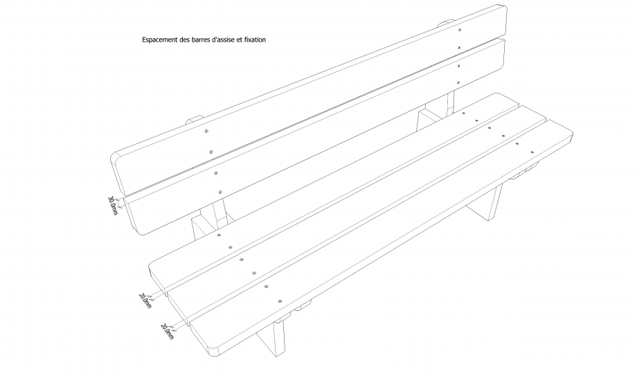 Plan Pour Fabriquer Un Banc De Jardin En Bois www.lamobdepat.com