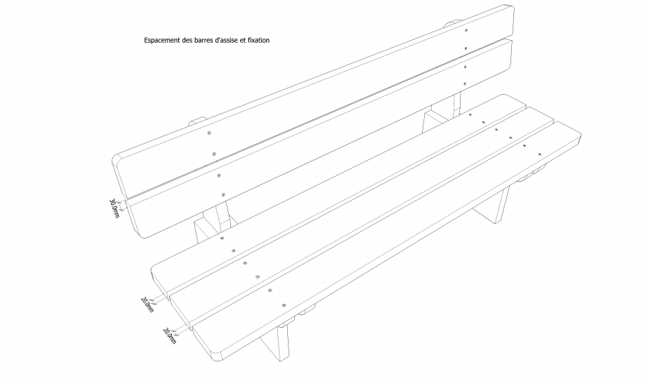 Plans Pour Fabrication D Un Banc En Bois Massif Autoconstruction Maison Ossature Bois