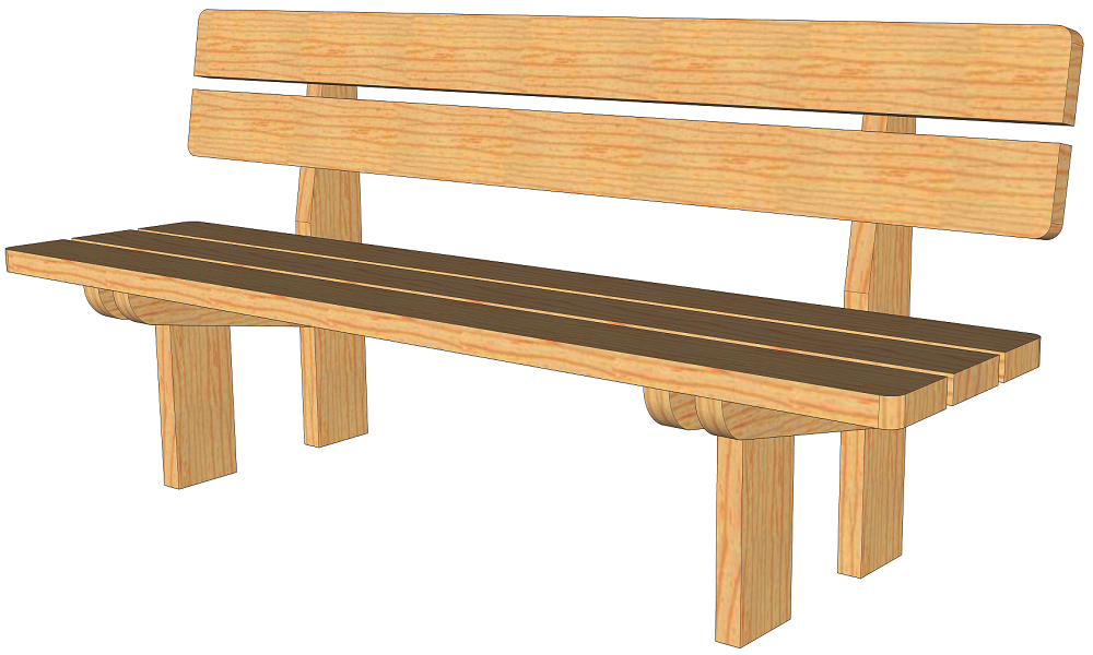Fabriquer un banc en bois massif