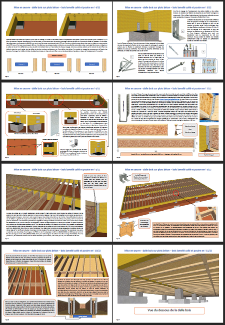 Extrait 1 guide pour apprendre à construire une dalle en bois