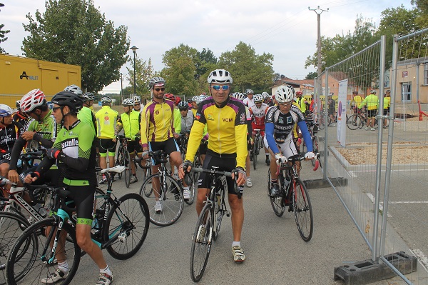 cyclos du VCM et de Beauzelle