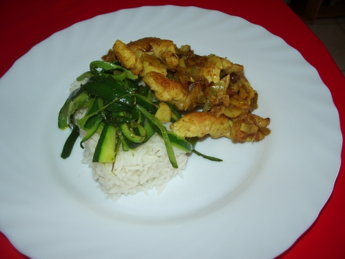 curry de poulet riz courgette1.JPG