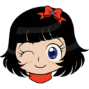 clipart-winky-girl-manga-smiley-emoticon-4f59.png