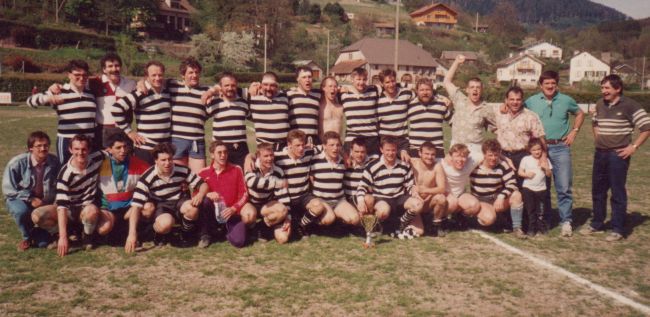 Le RCT remporte la coupe d'Alsace Lorraine en 1993