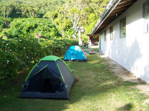 Bora-Bora, le camping chez Henriette