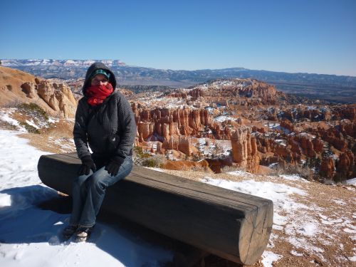 Bryce Canyon : la c'etait juste avant de ne plus sentire mes orteils! 