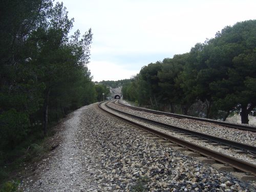 voie côté Marseille