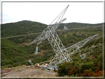 2 x 400 kV Baixas - La Gaudière, après Xintia