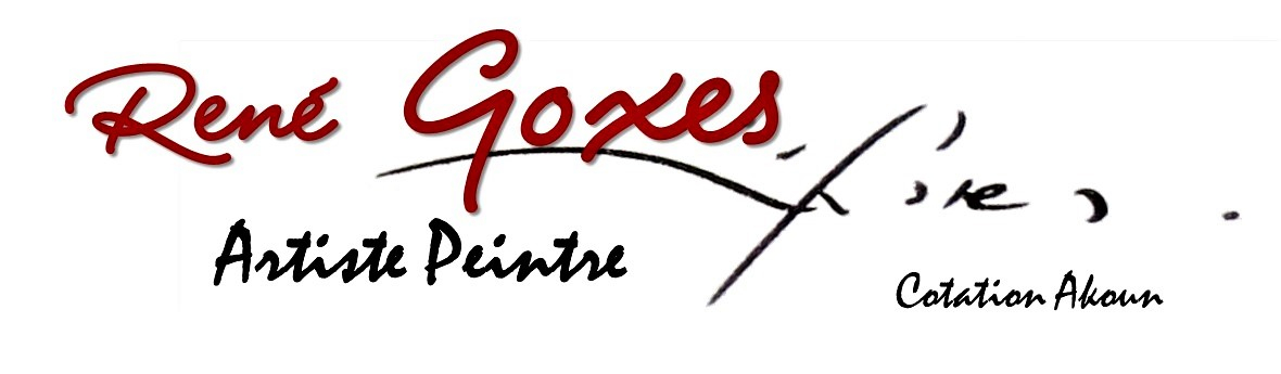 rene goxes peintures