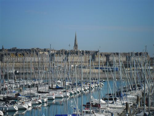 Le port de plaisance de Saint-Malo