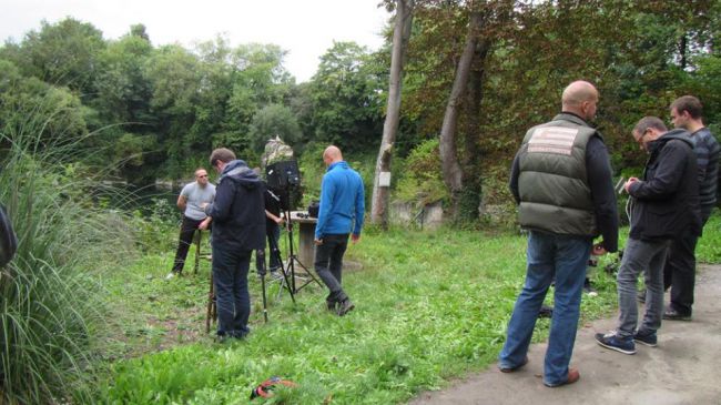 Scéne de tournage