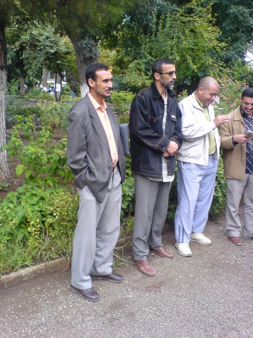 réunion des 19 PEST dans le jardin publique du centre ville de Constantine