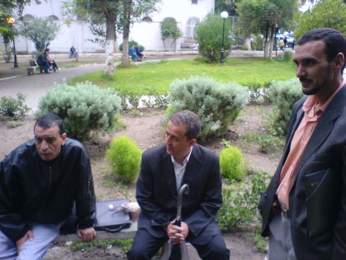 réunion des 19 PEST dans le jardin publique du centre ville de Constantine