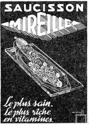 1937 saucissons Mireille