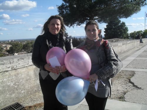 Marie,une mamaange que j'ai rencontré lors de cette journée