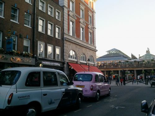 Covent Garden - 3 - Pink Taxi