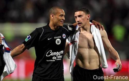 Les deux copains Yohan Gouffran et Julien Toudic