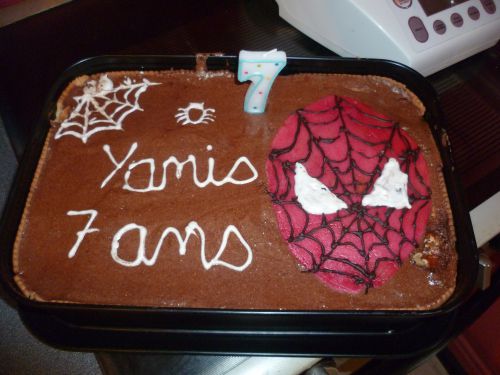 gâteaux spiderman