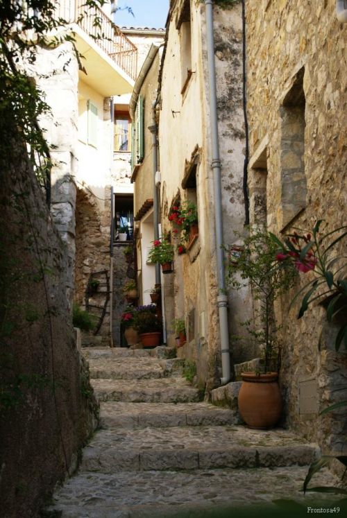 Ruelle en escalier