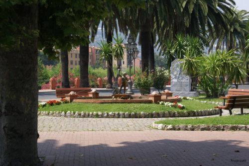 Jardin public à Vintimille