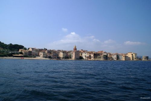 St Tropez vue du large