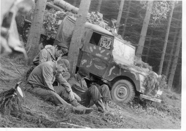 3 figures du 7 RECCE trop vite disparues. Willy Goebels, JM Hardy et Gaston Surkijn