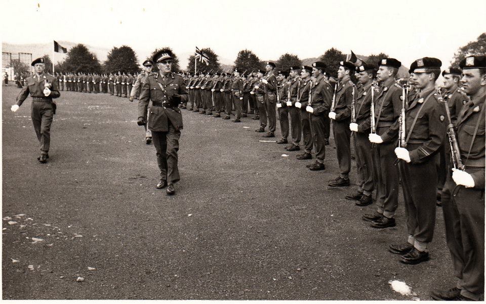 Arnsberg.  Général Crahay.  Parade pour son départ