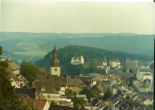 Arsnberg vue du château
