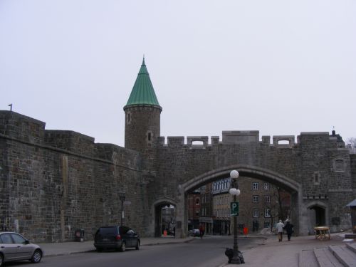 Porte d'entrée de la citadelle de Quebec