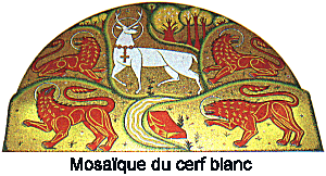 le cerf blanc