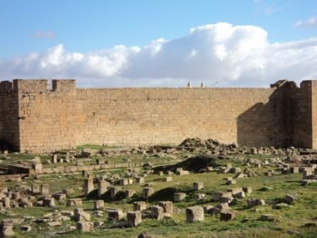 Ruines romaines à Sétif ville