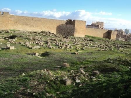 Ruines romaines à Sétif ville